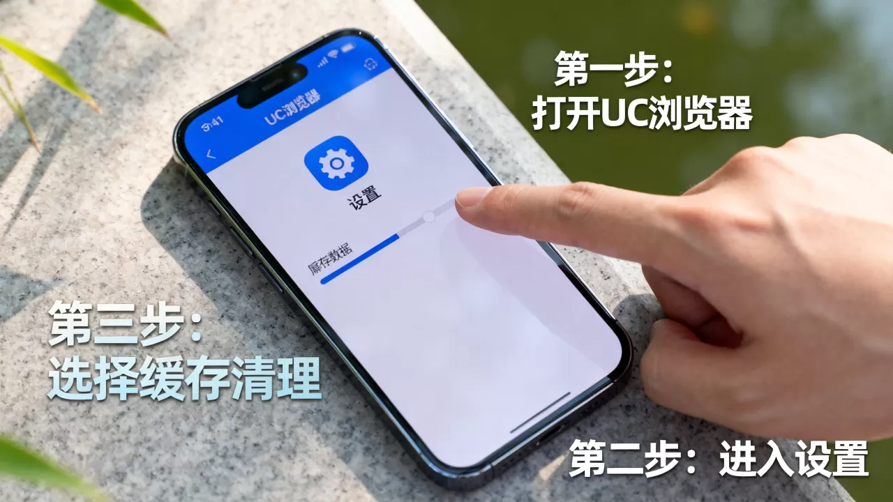 iphone uc浏览器缓存怎么清理，uc浏览器缓存文件在哪