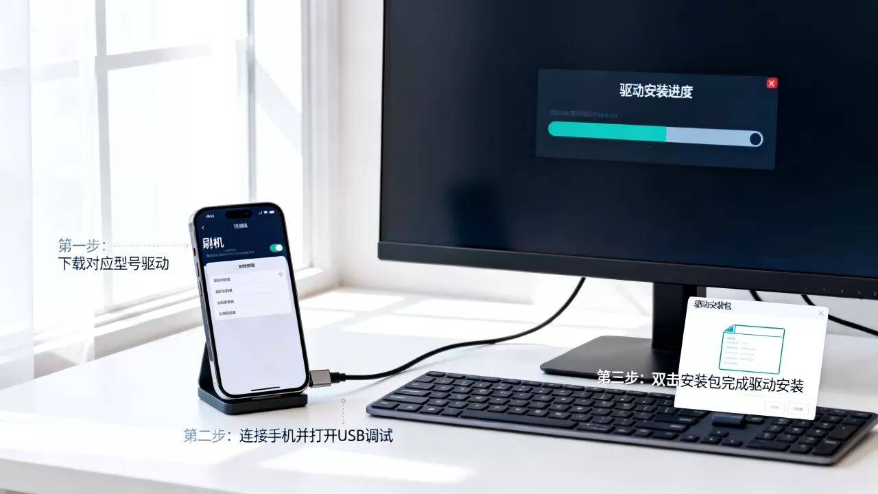 手机刷机驱动怎么安装，手机刷机驱动安装教程