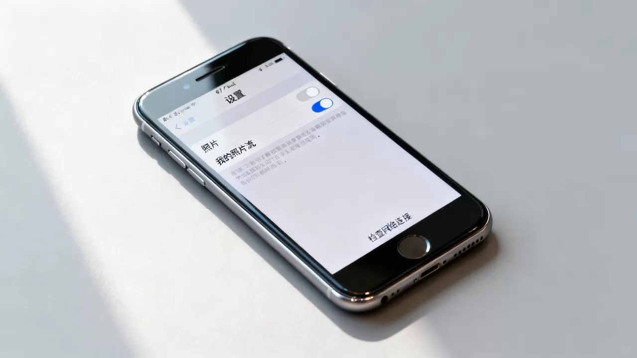 iPhone7plus照片流不见了怎么办，iPhone7plus照片流