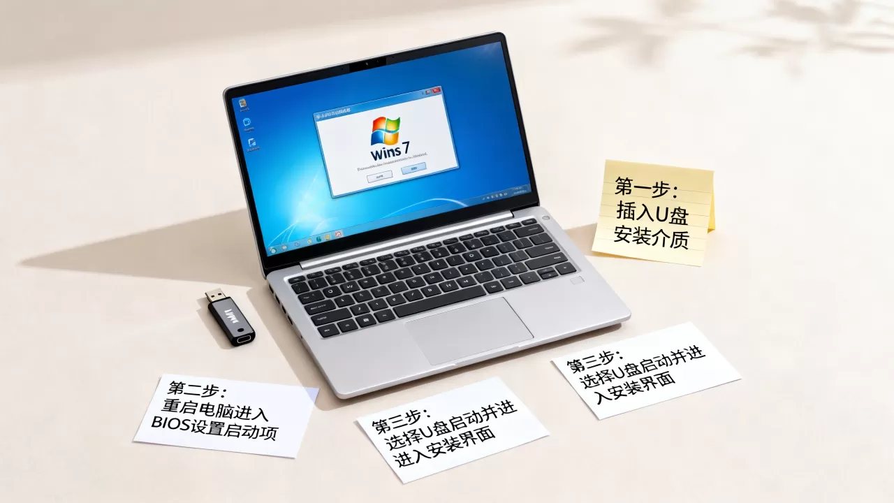 win7如何刷机，win7系统重装教程