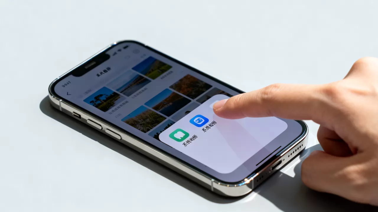 在iphone系统相册在哪里，iphone系统相册在哪里