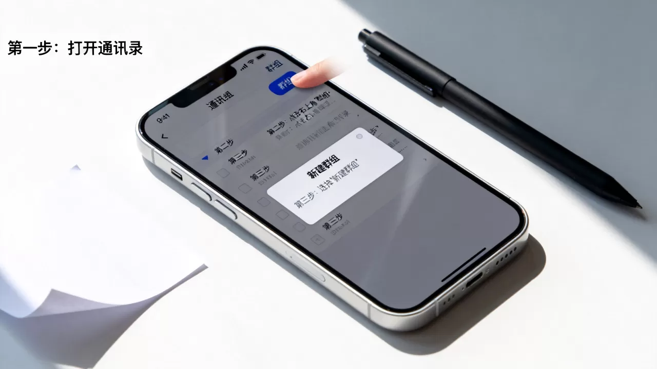 iphone通讯录怎么群组，iphone通讯录如何创建群组