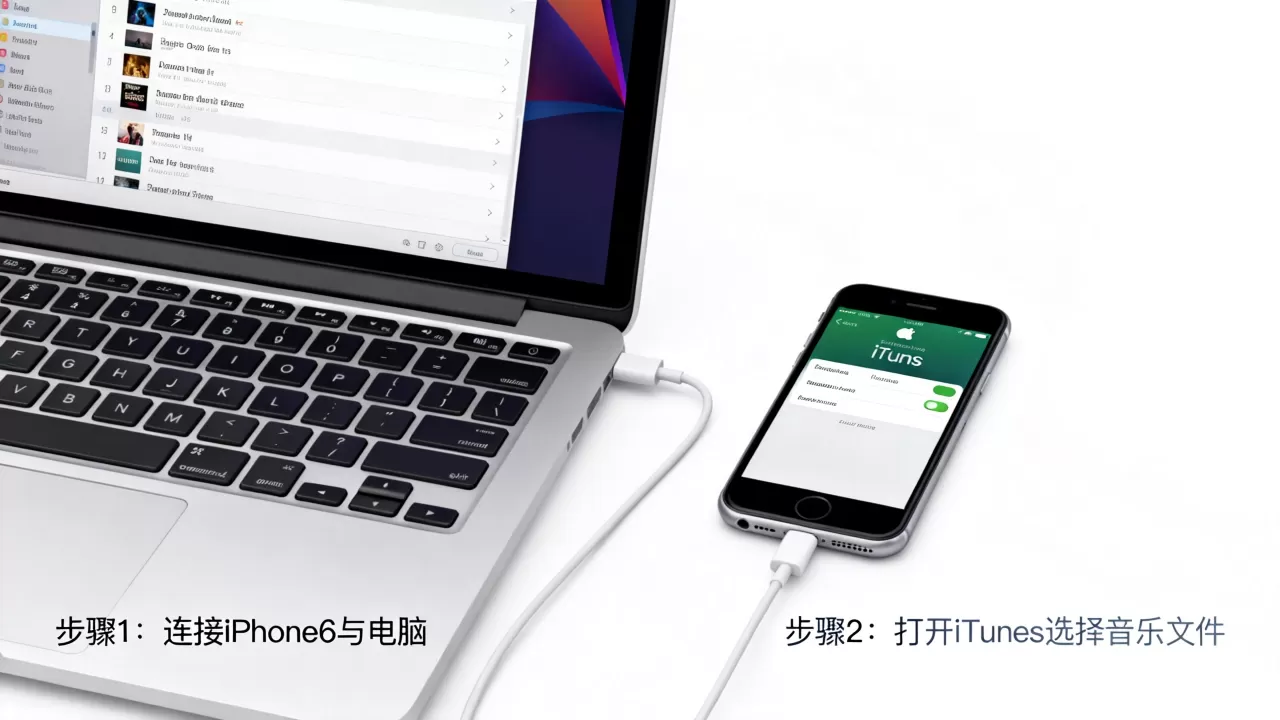 iphone6怎么导入音乐，iphone6导入歌曲教程