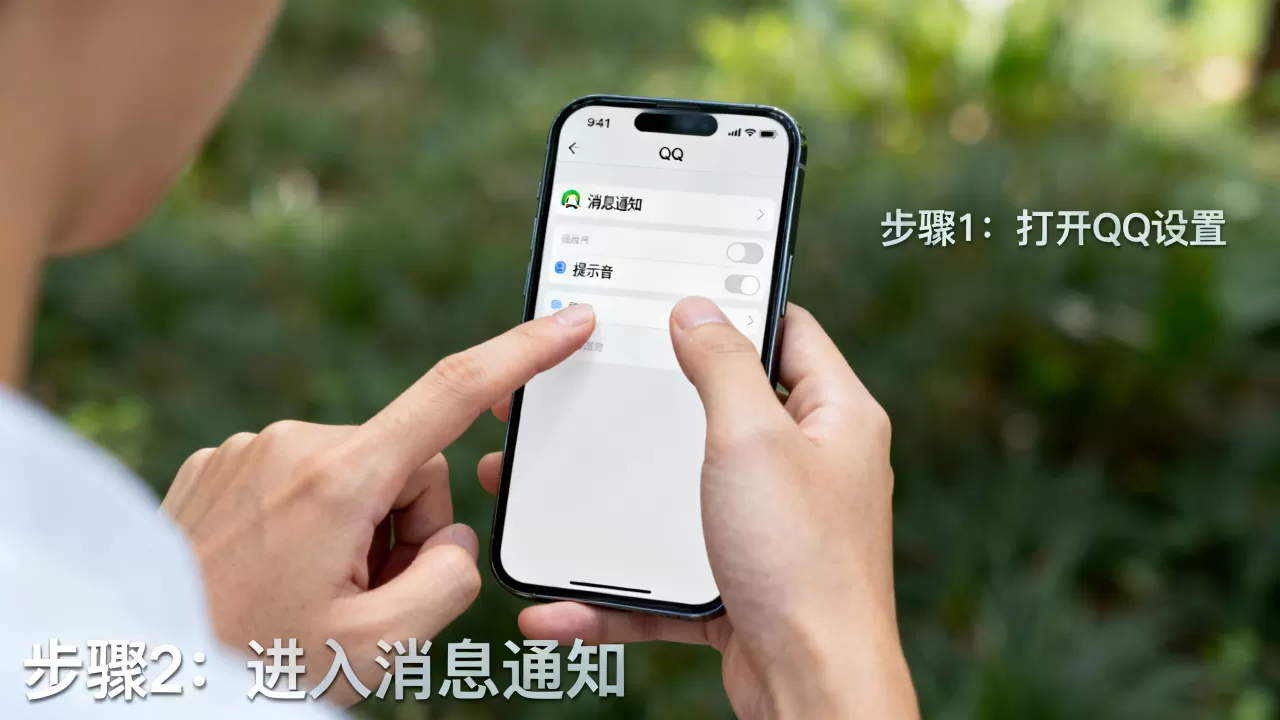 iphone怎么修改qq提示音，iphone修改qq提示音