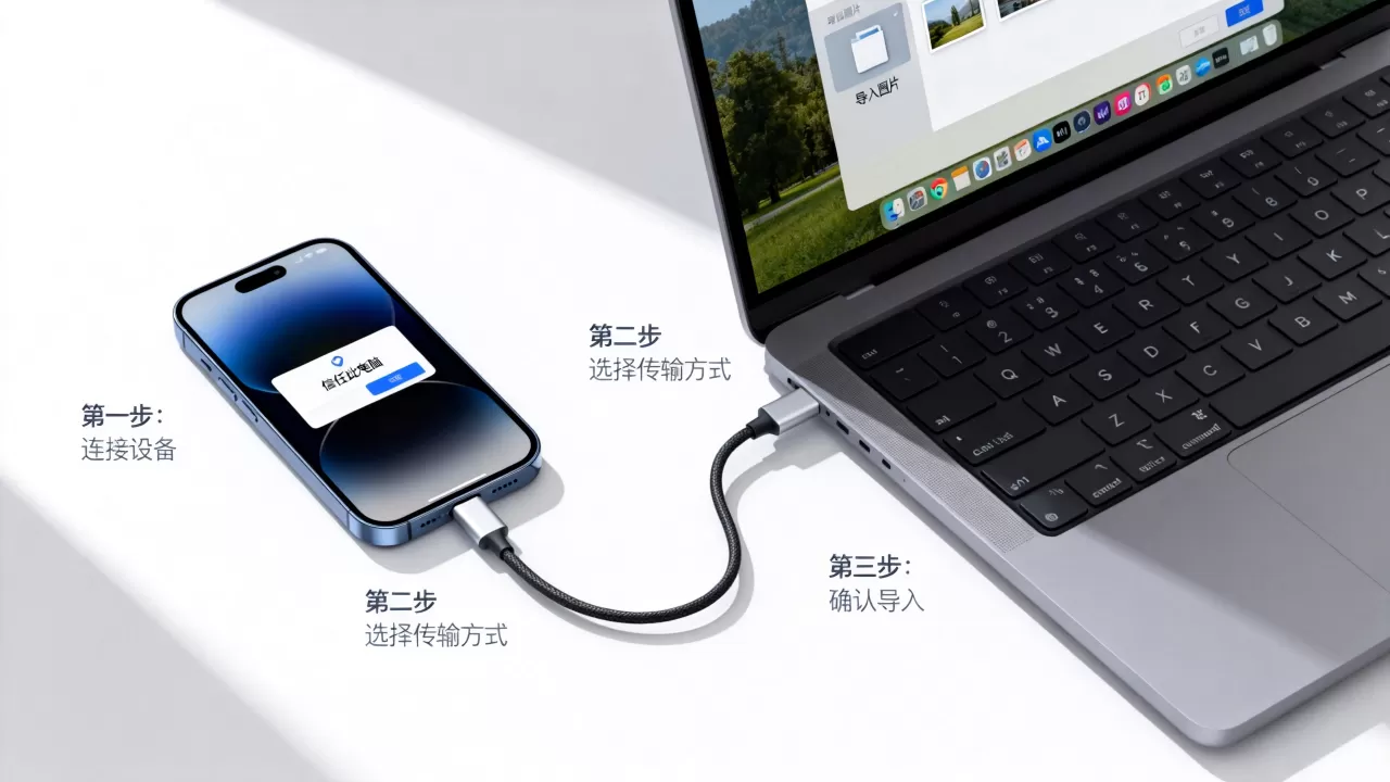 如何将图片导入iphone，iphone怎么导入照片