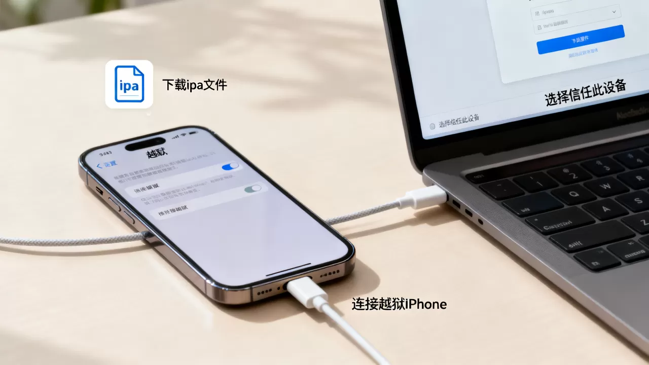 ipa怎么安装到越狱iphone，ipa文件安装教程