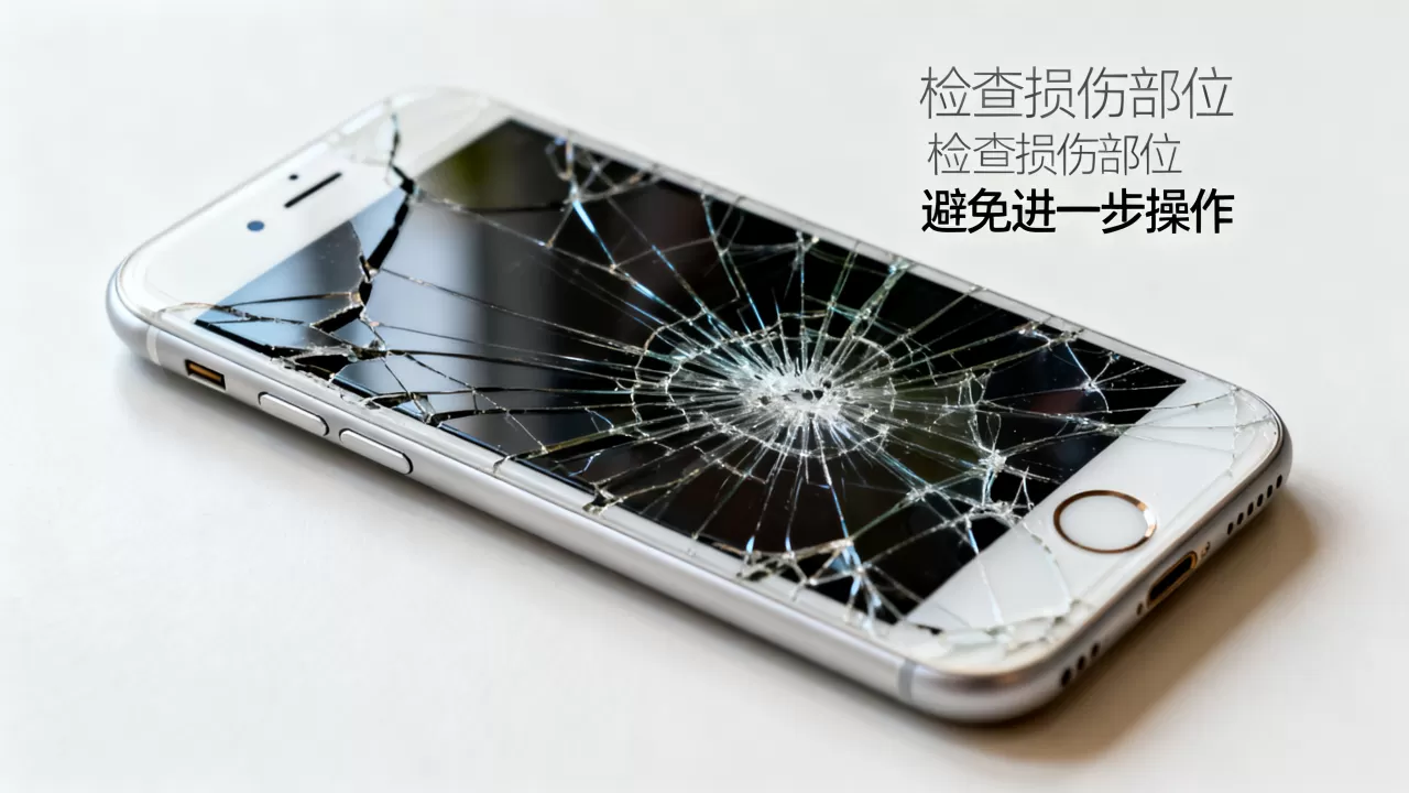 iphone6折断怎么办，iphone6屏幕碎了