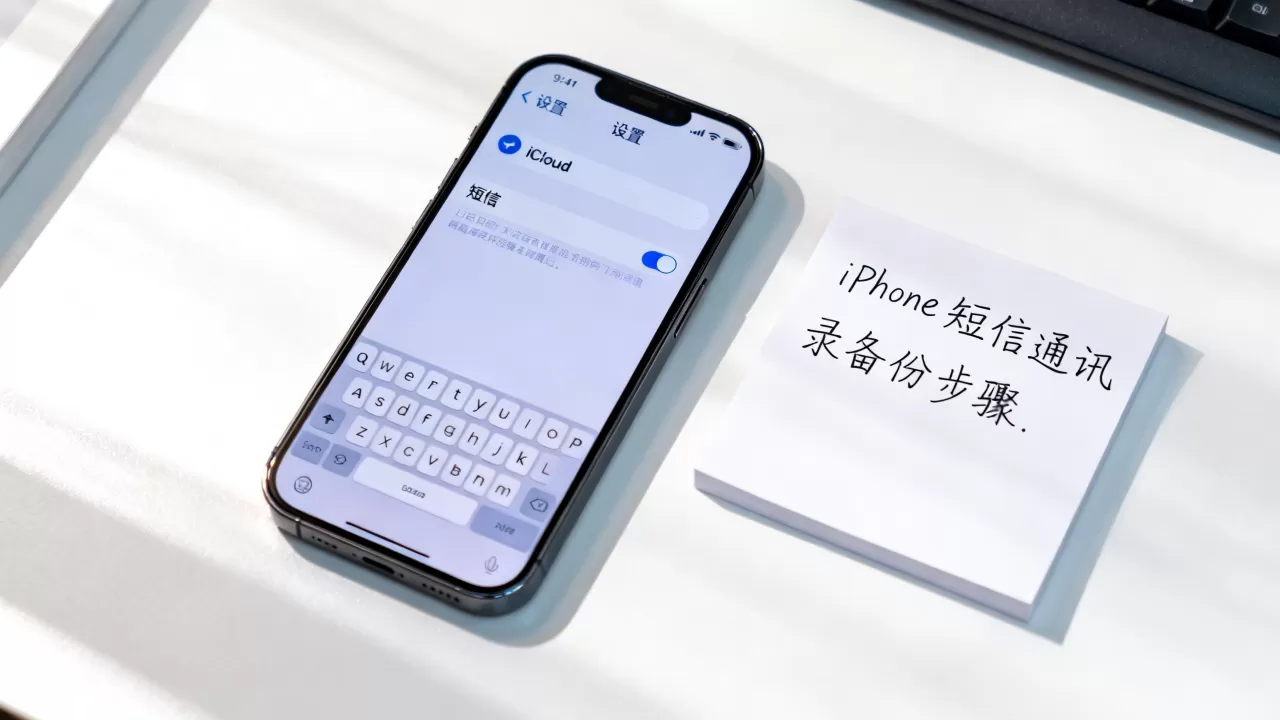 iPhone备份短信通讯录，苹果手机备份短信通讯录怎么操作