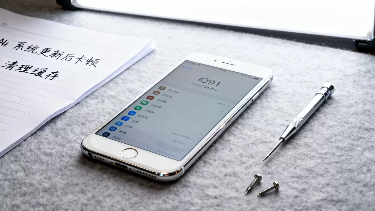 iphone6plus更新9.1后变卡怎么办，iphone6plus升级9.1