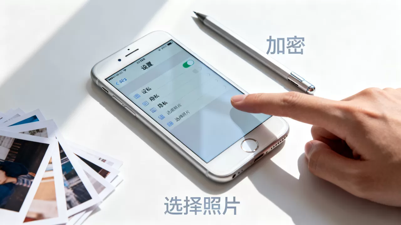 iphone6s照片加密怎么设置？iphone6s照片加密教程
