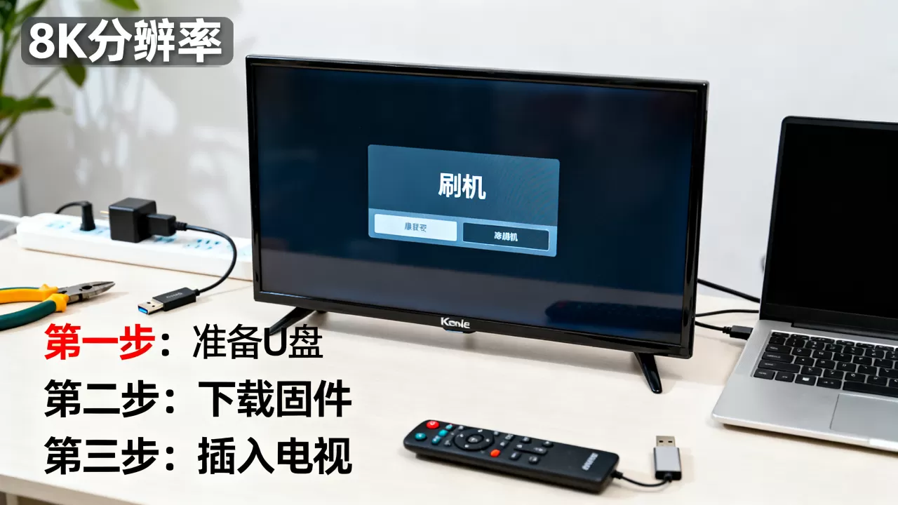 康佳安卓电视刷机教程，康佳电视怎么刷机