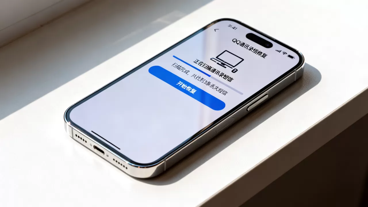 iphone qq通讯录短信怎么恢复，iphone qq通讯录短信丢失