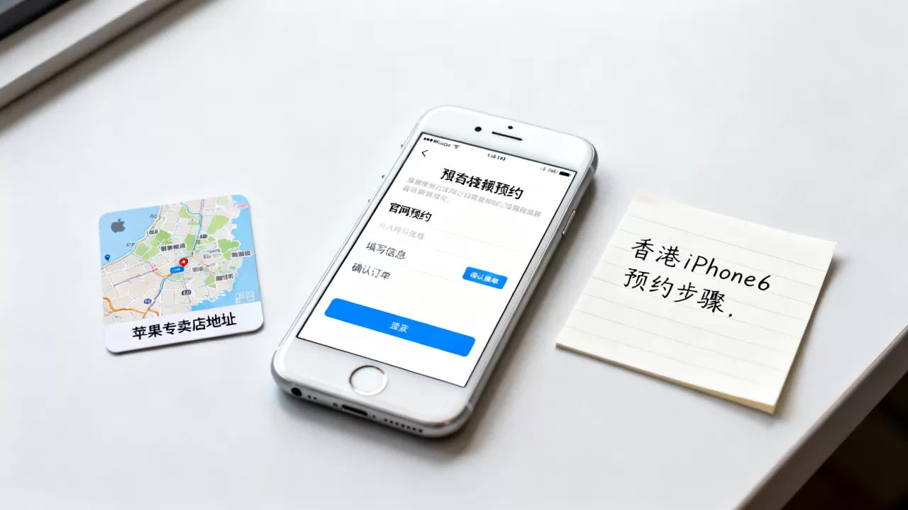 香港预约购买iphone6，苹果6怎么预约购买