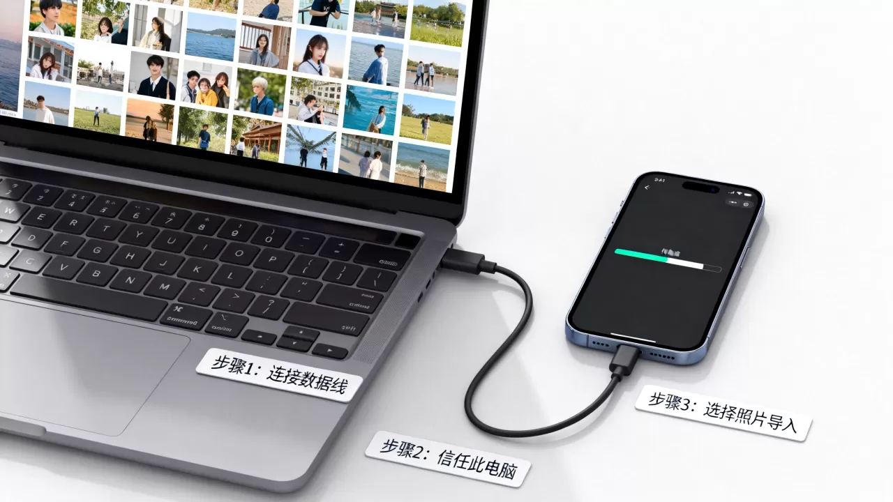 电脑照片怎么传到iPhone?电脑照片导入手机方法 电脑照片怎么传到iPhone?电脑照片导入手机方法