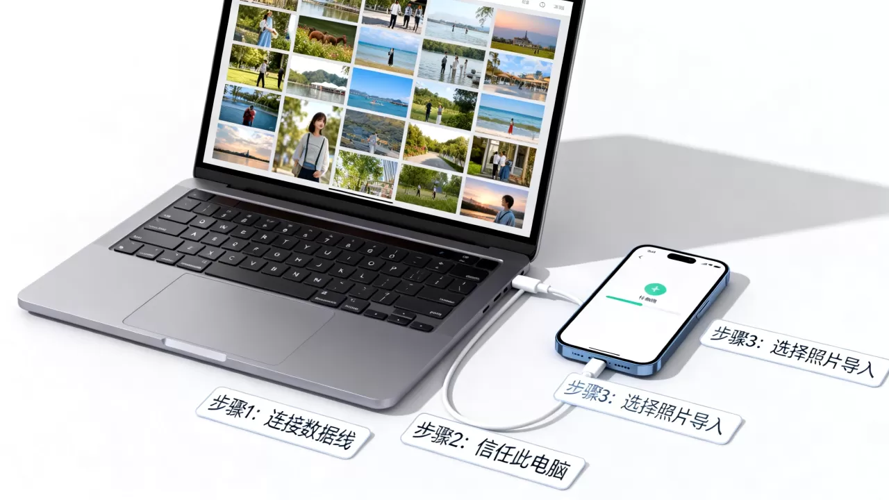 电脑照片怎么传到iPhone?电脑照片导入手机方法 电脑照片怎么传到iPhone?电脑照片导入手机方法