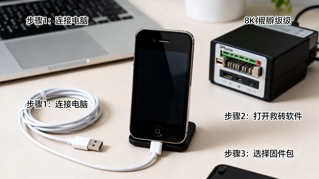 iphone4s救砖，iphone4s救砖教程