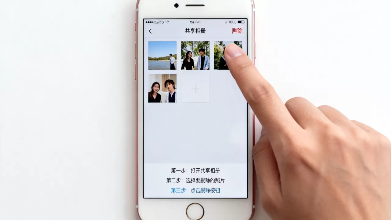 iphone6删除共享照片怎么操作，iphone6怎么删除照片