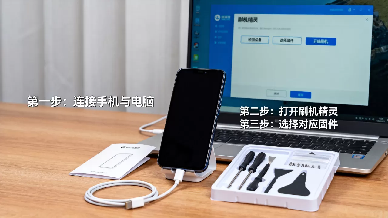 刷机精灵怎么救砖，手机变砖了怎么修复