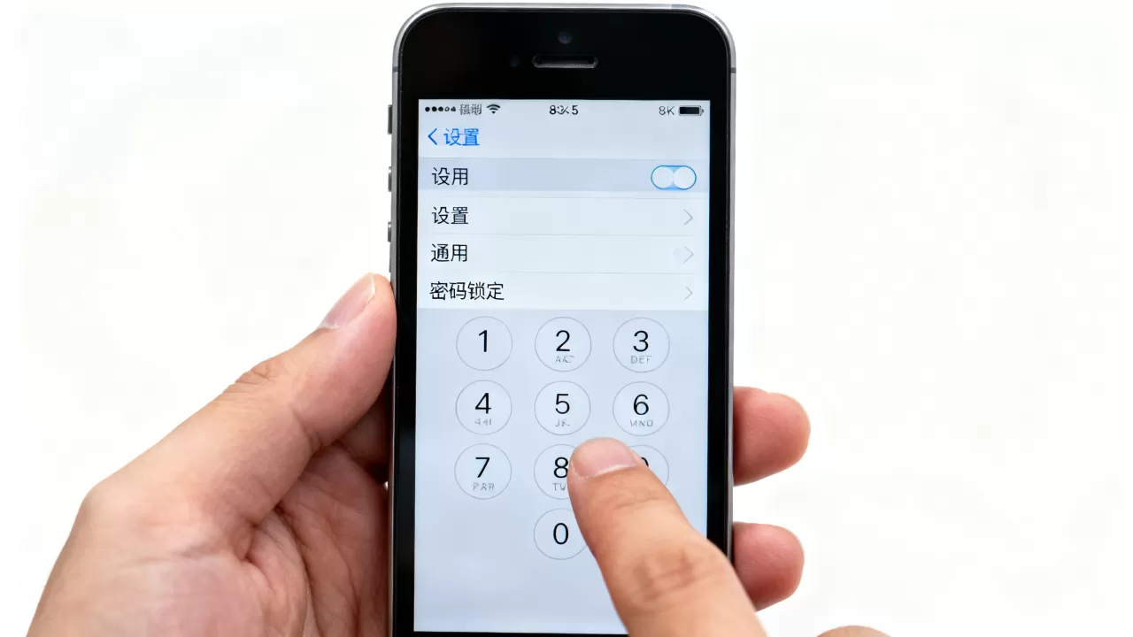 iPhone5密码怎么设置？iPhone5设置锁屏密码教程