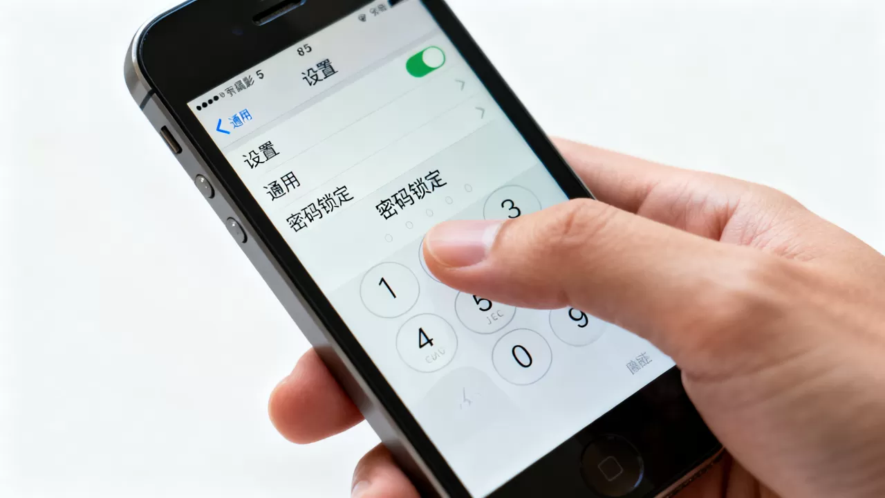 iPhone5密码怎么设置？iPhone5设置锁屏密码教程