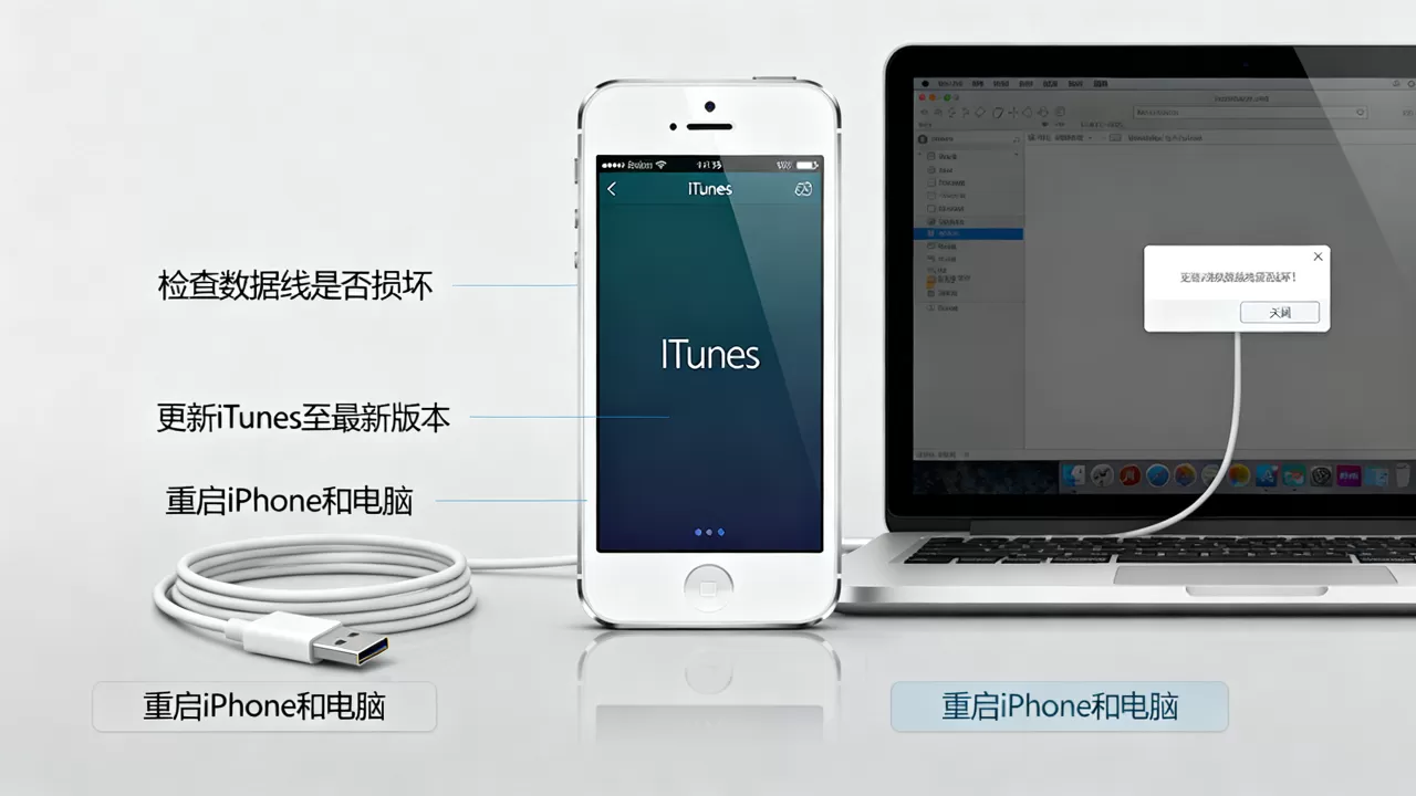 iphone5开机显示itunes怎么办，iphone5连接itunes闪退