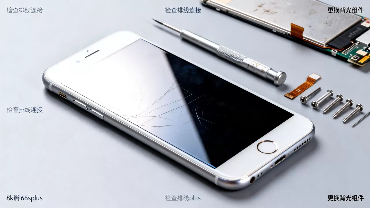 iPhone6splus阴阳屏怎么修，iPhone6splus阴阳屏维修