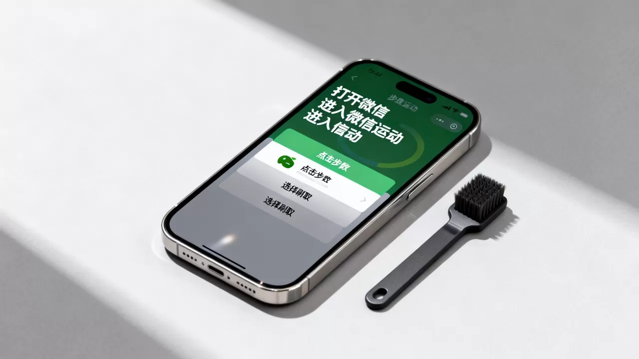 微信刷步数怎么刷，iphone苹果手机微信运动刷步数