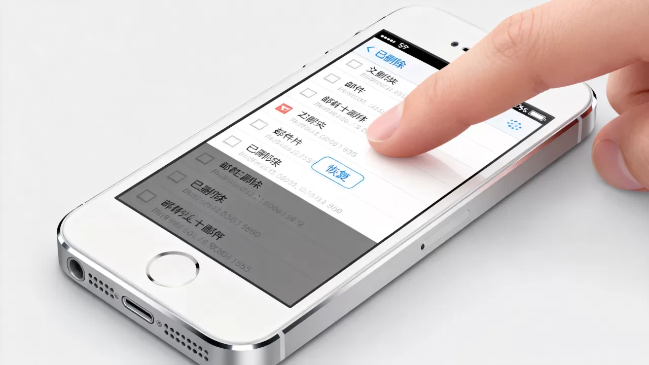 iphone5s邮件删了怎么恢复，iphone5s邮件删除