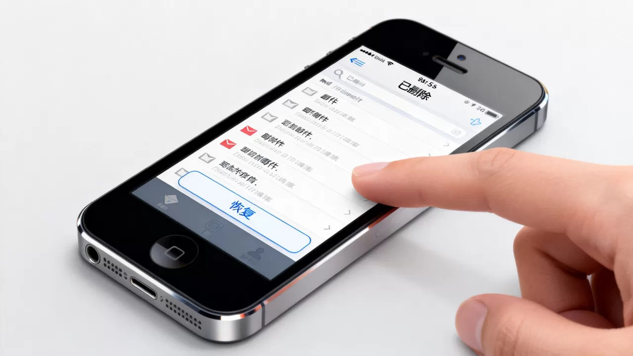 iphone5s邮件删了怎么恢复，iphone5s邮件删除