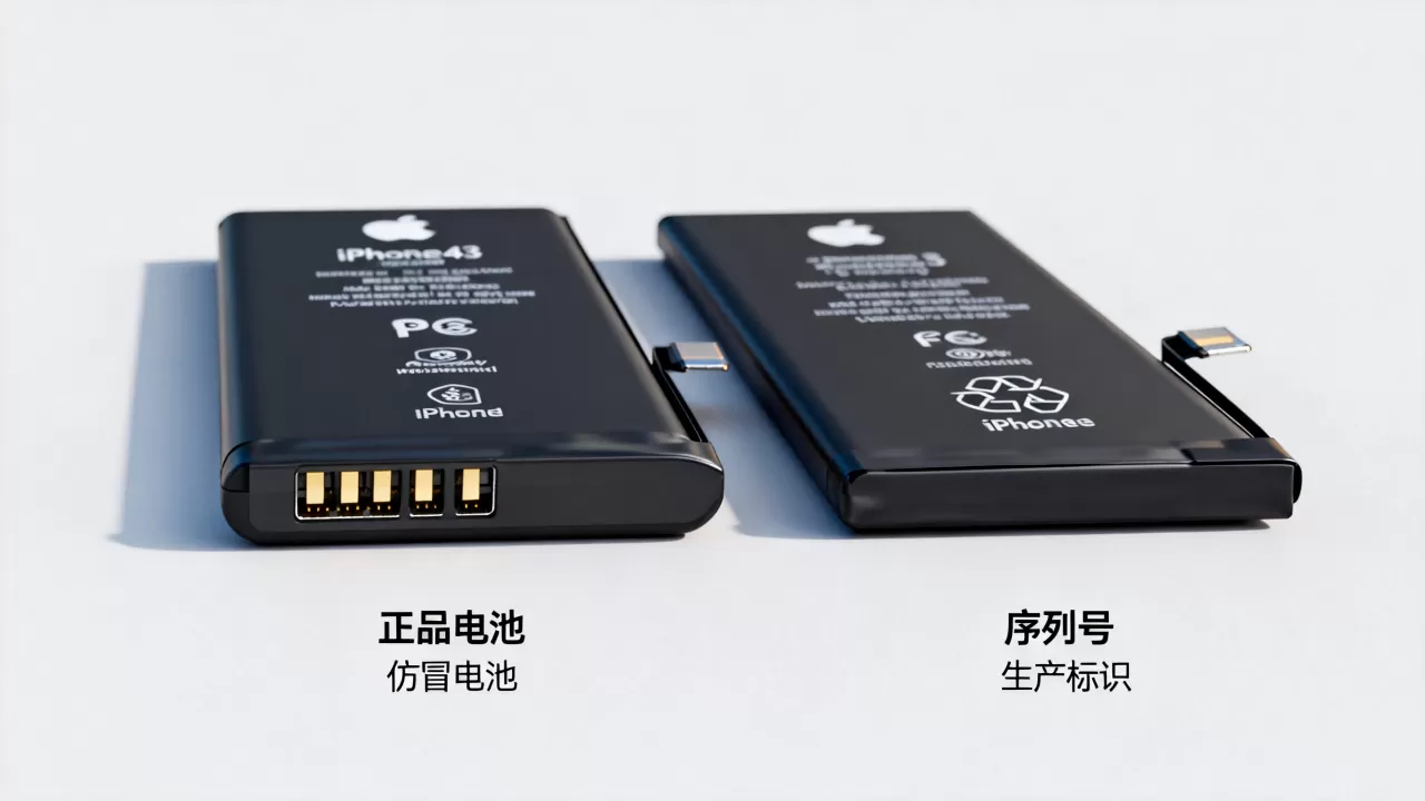 iphone4s电池真假怎么辨别，iphone4s电池