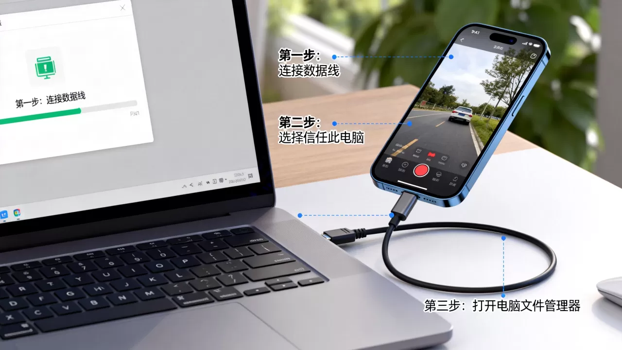 iphone拍视频怎么上传视频，iphone视频上传电脑方法