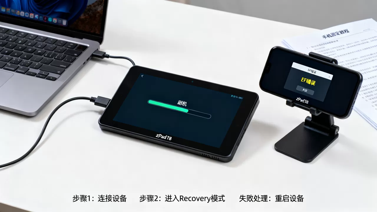 zpad t8刷机教程，zpad t8刷机失败怎么办
