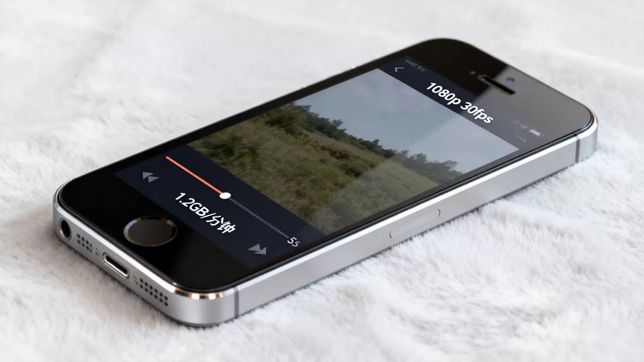 iphone5s 视频大小