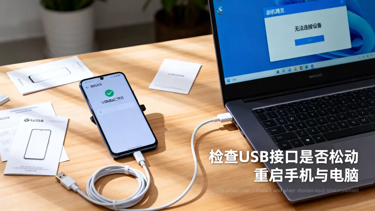 刷机精灵用不了怎么办，刷机精灵无法连接手机