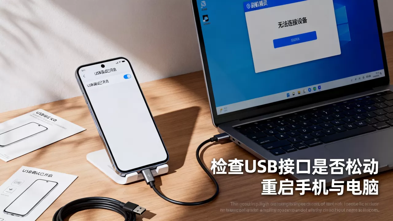 刷机精灵用不了怎么办，刷机精灵无法连接手机