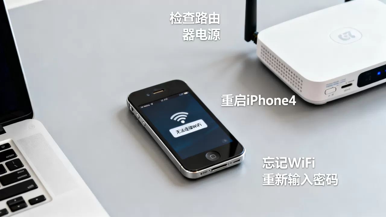 iphone4无法连接wifi怎么办？iphone4连不上wifi解决方法
