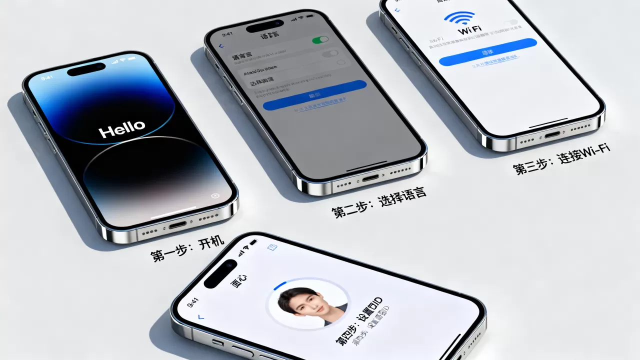 刚买的iphone怎么激活，iPhone首次开机激活教程