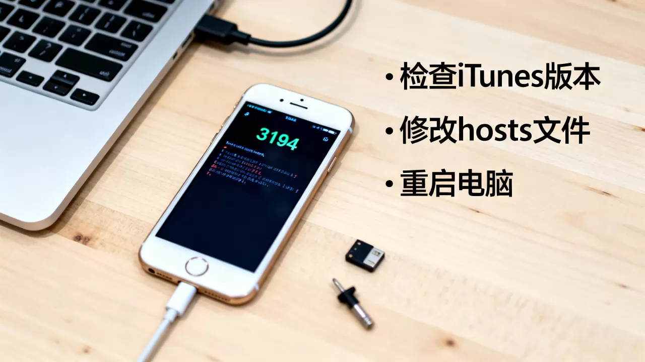 iphone6刷机3194怎么办？iPhone6刷机3194错误解决方法
