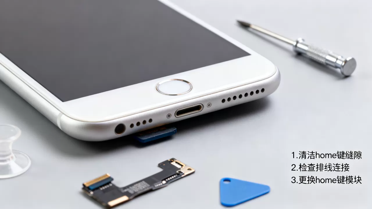 iphone7 plus home键失灵怎么办？home键维修