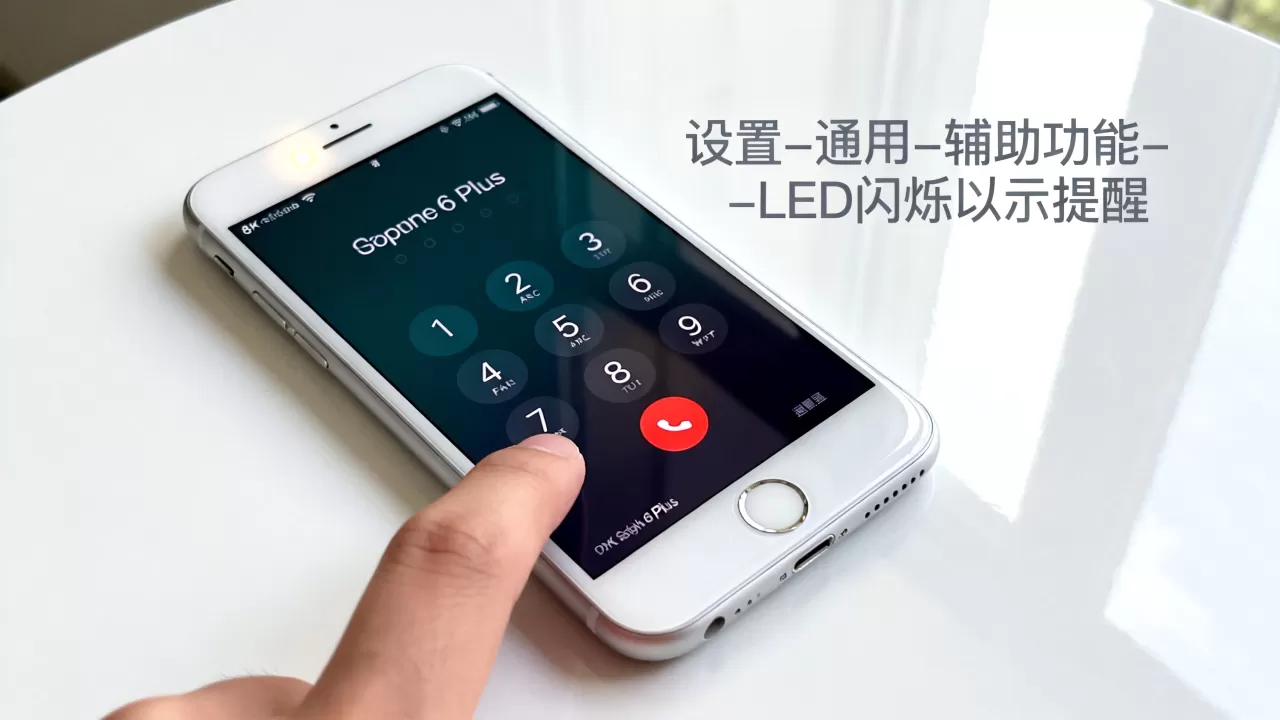 iphone6plus来电闪怎么设置？iphone6plus来电闪设置方法