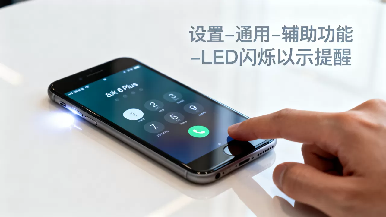 iphone6plus来电闪怎么设置？iphone6plus来电闪设置方法