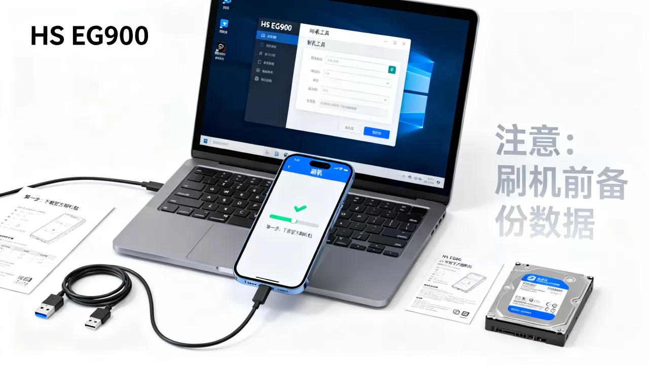 hs eg900刷机教程，hs eg900刷机失败怎么办