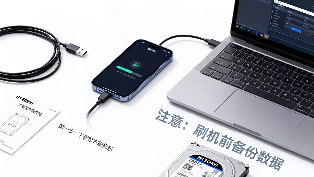 hs eg900刷机教程，hs eg900刷机失败怎么办