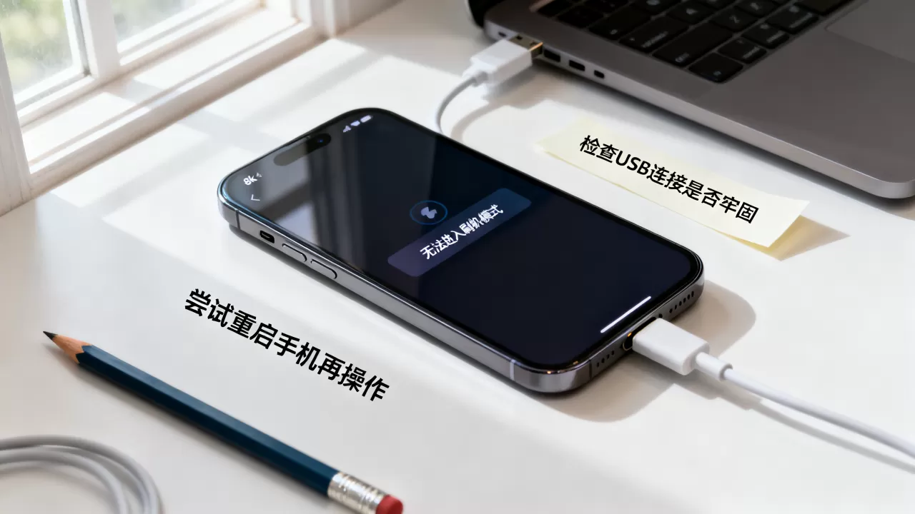 手机无法进入刷机模式怎么办，手机进不了刷机模式