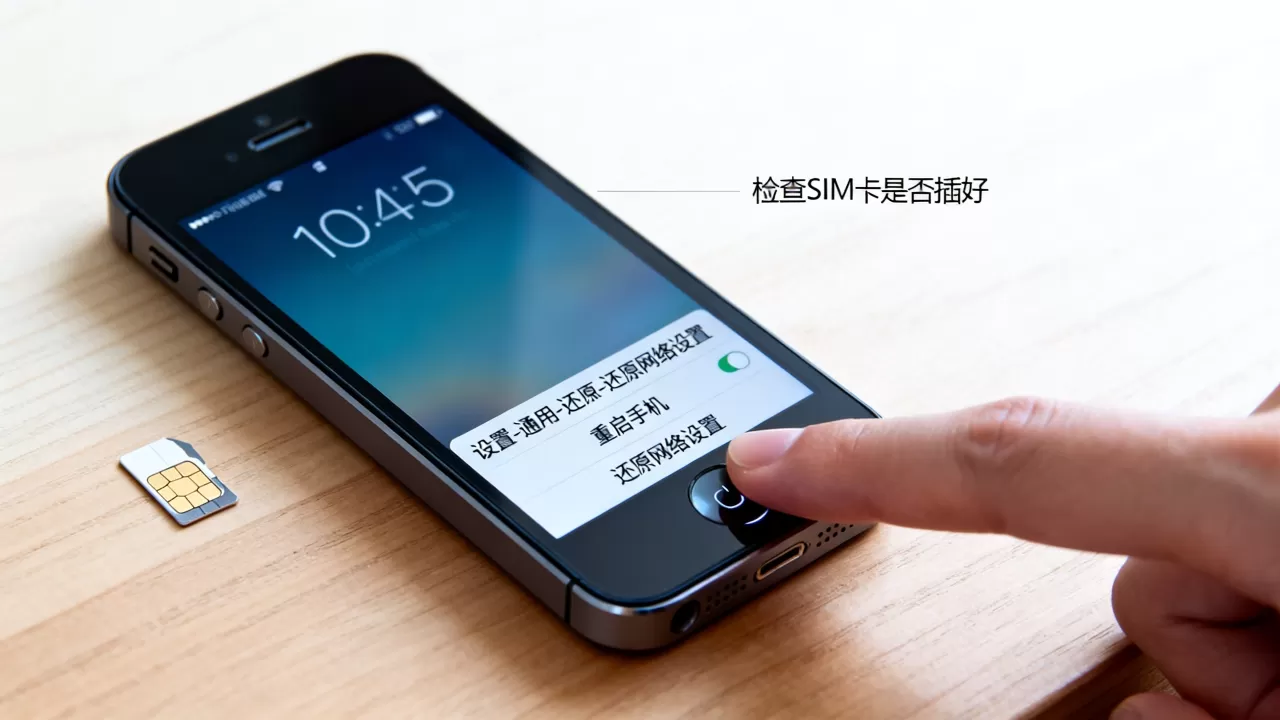 iphone5锁屏没信号怎么办，iphone5无信号解决方法