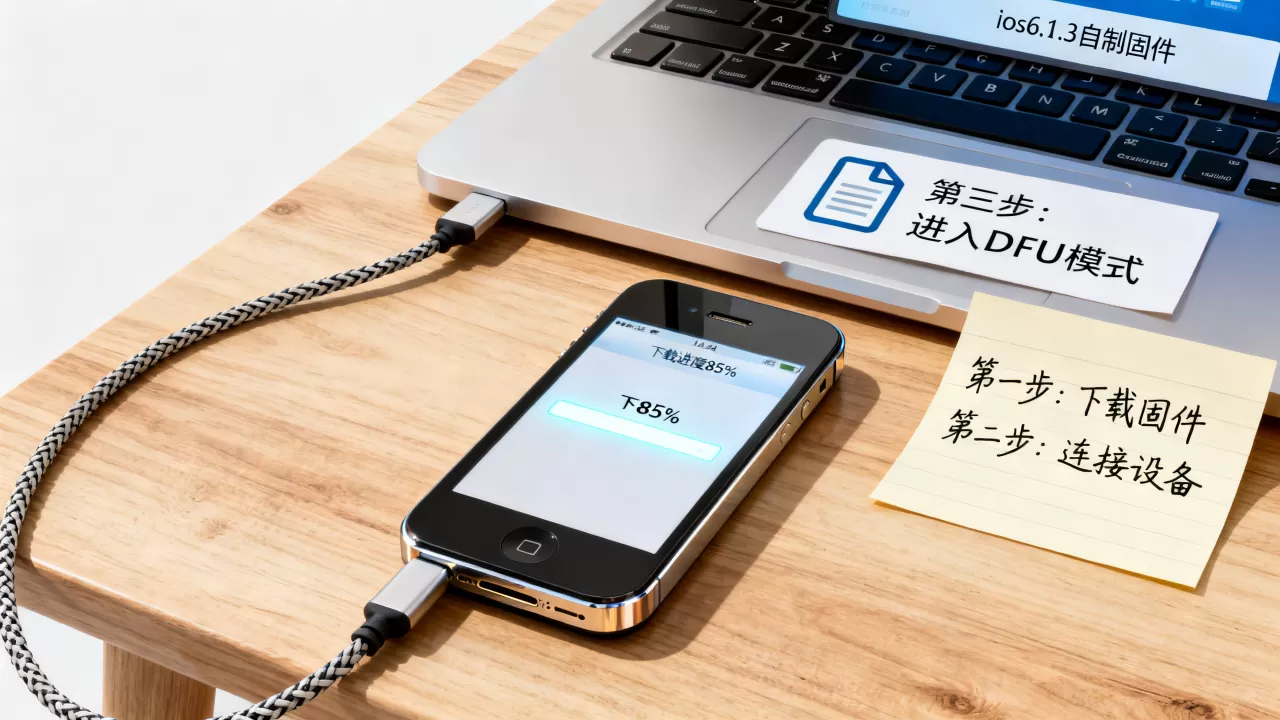 iphone4 6.1.3自制固件怎么刷，ios6.1.3自制固件下载