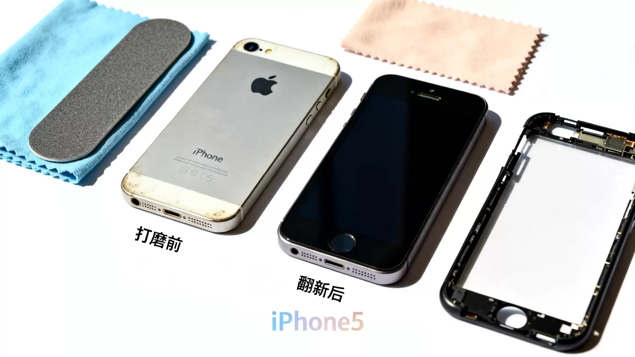 iphone5打磨翻新靠谱吗，iphone5打磨