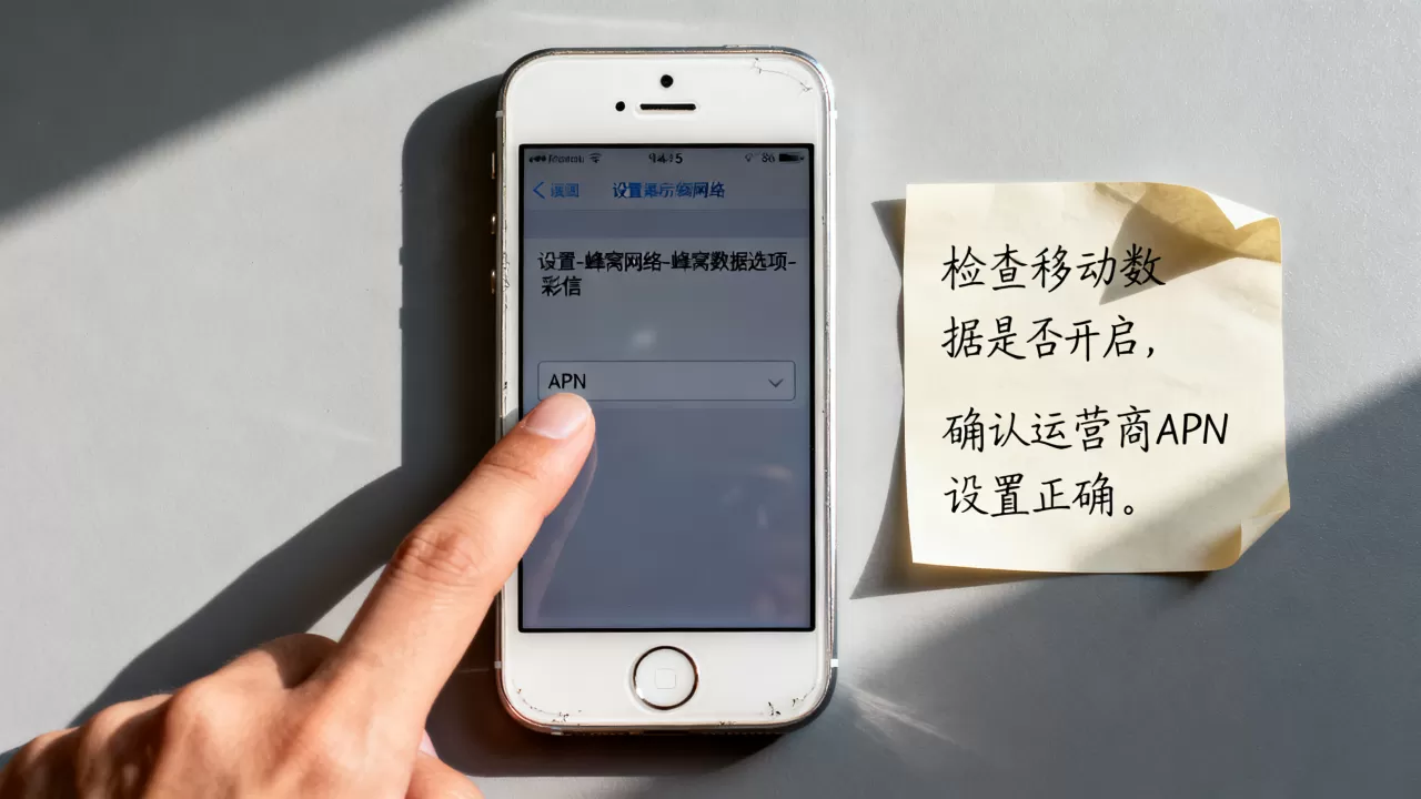 iphone5收不到彩信怎么办，iphone5收不到彩信