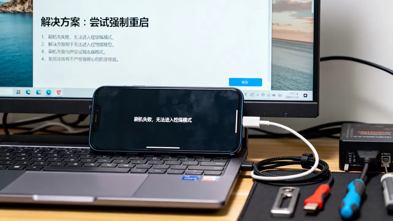刷机失败进不了挖煤怎么办，刷机失败进不了挖煤