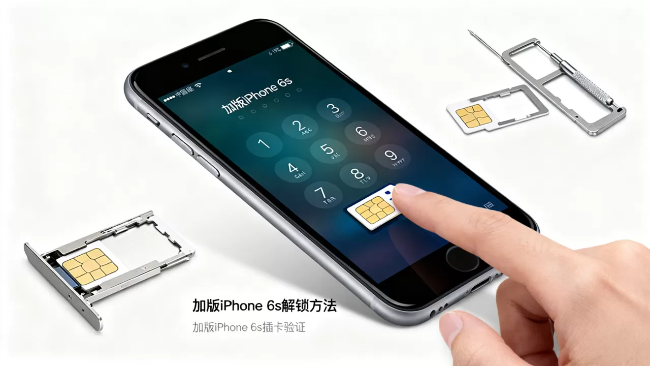 加版iphone6s怎么解锁，加版iphone6s能插卡吗